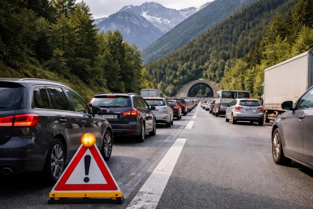 A11 Karawanken Autobahn, Villach Richtung Laibach