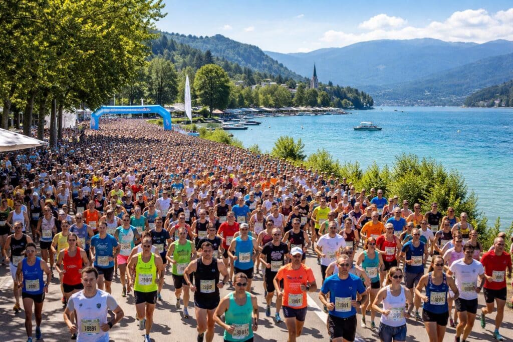 25 Jahre „Kärnten läuft“: 10.000 Teilnehmer am Wörthersee