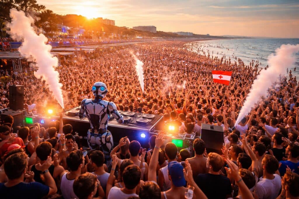 Großer Party-Ansturm auf Lignano