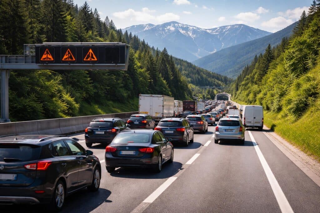 A10 Tauern Autobahn, Salzburg Richtung Villach
