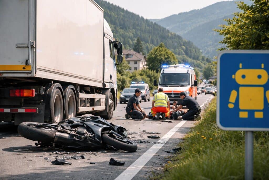 Verkehrsunfall im Bezirk Villach Land