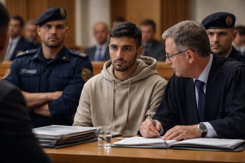 Attentäter mit Pflichtverteidiger vor Gericht