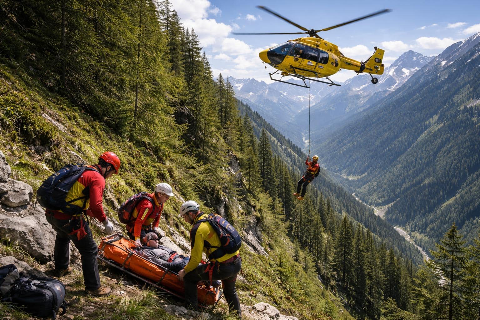 Alpinunfall im Bezirk Spittal
