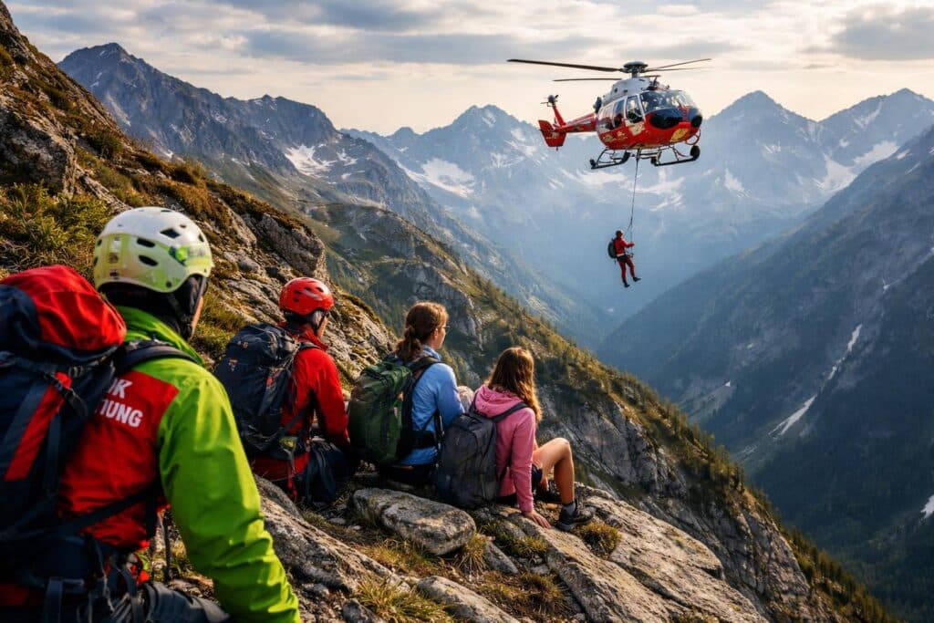 Alpine Notlage im Bezirk Spittal