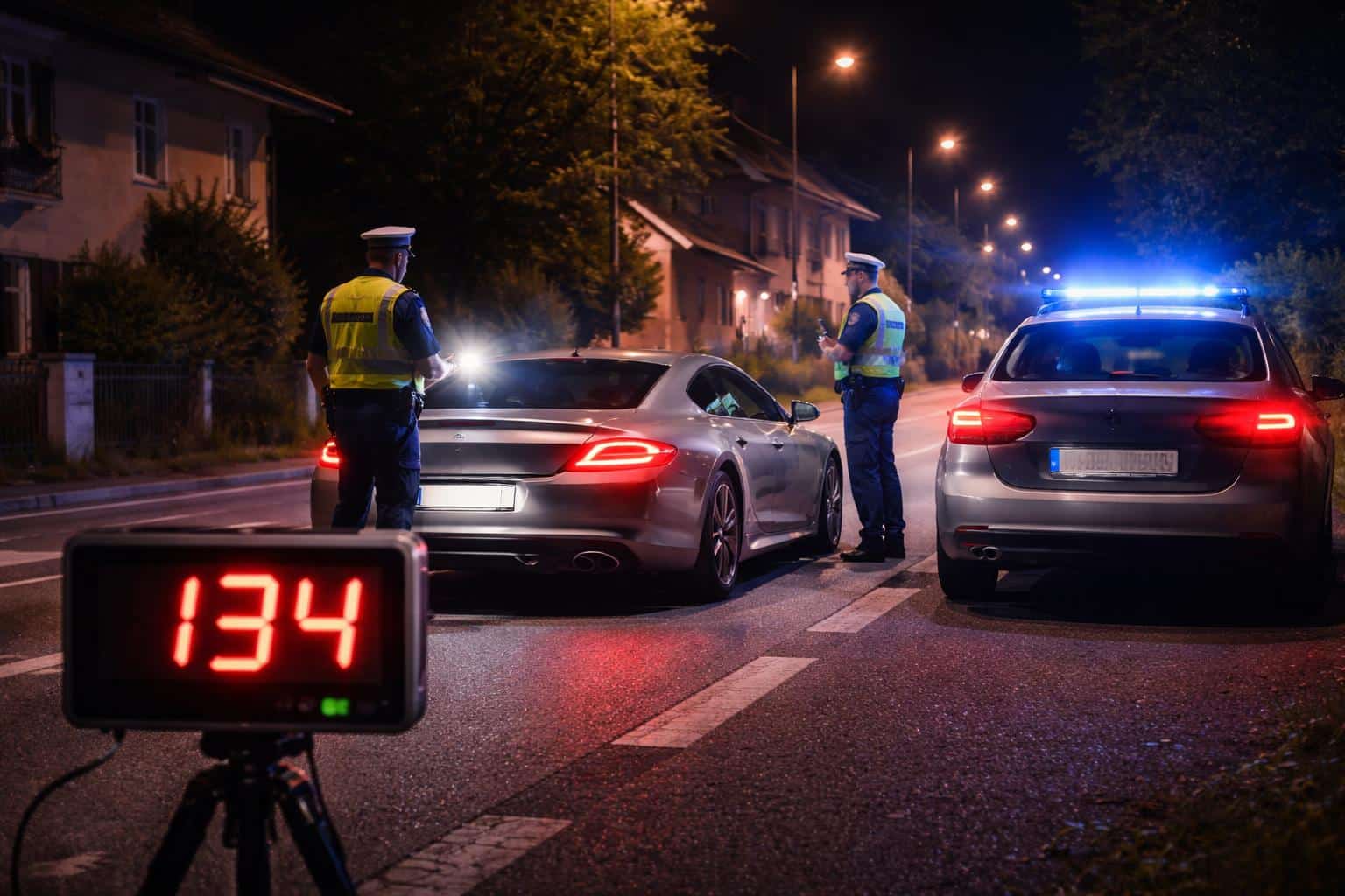 Mit 134 km/h im Ortsgebiet: Polizei stoppt Extrem-Raser