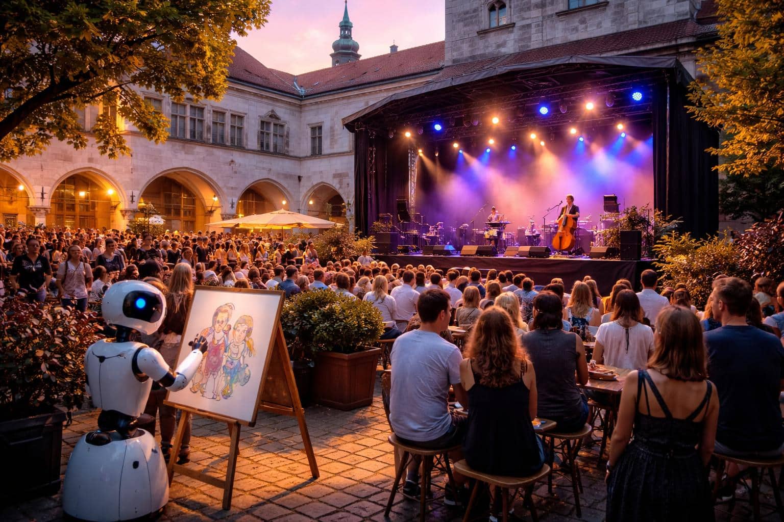 Klagenfurt als Bühne für Musik und Kunst