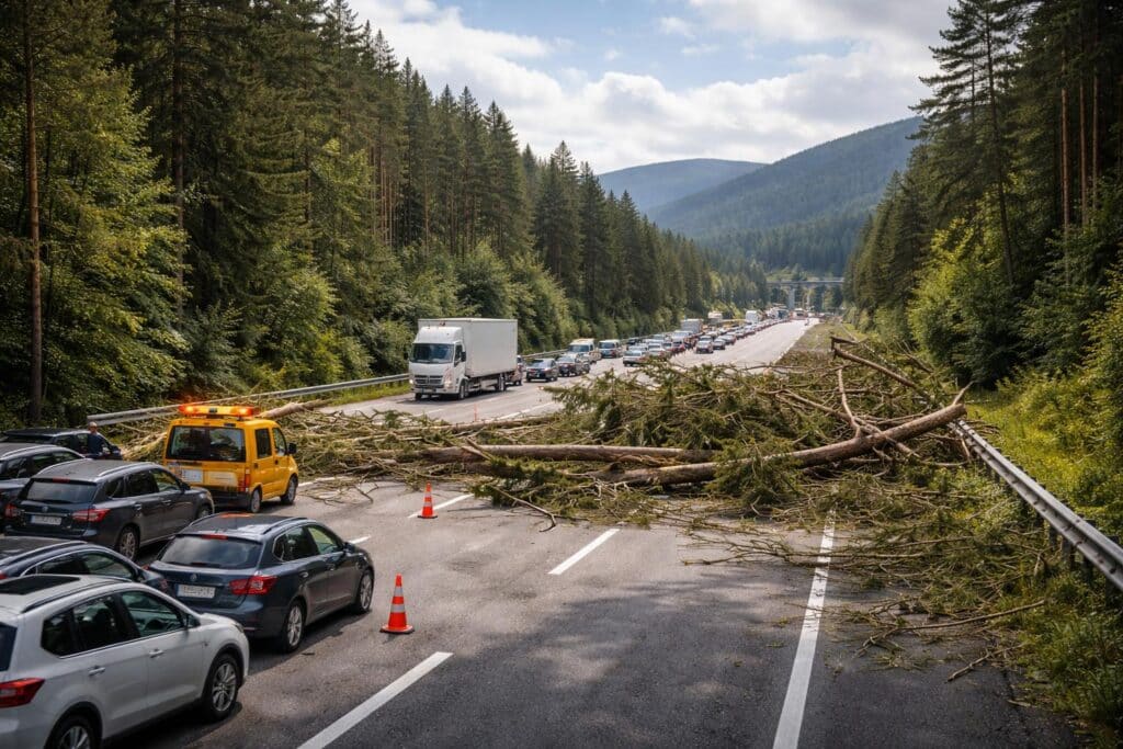 A2 Süd Autobahn, Graz Richtung Klagenfurt
