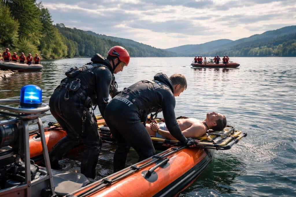 22-Jähriger Schwimmer untergegangen