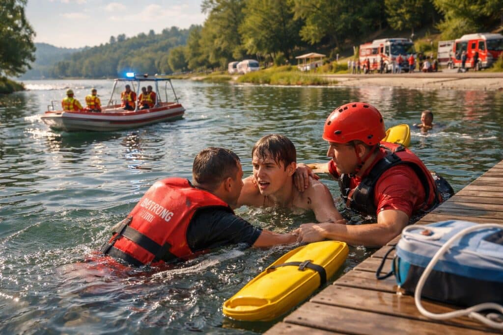 Badeunfall