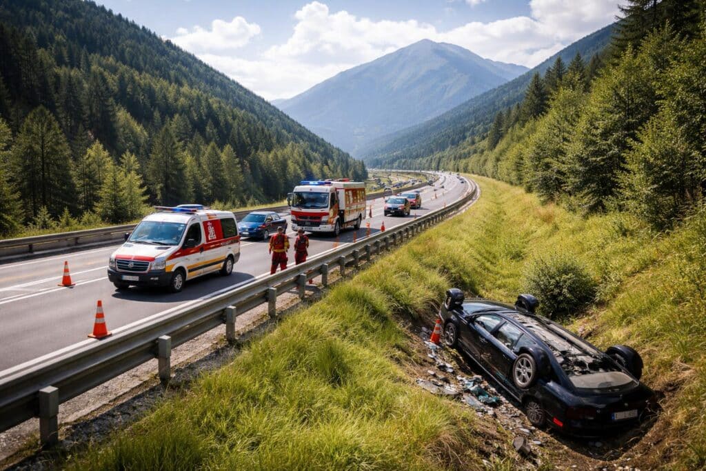 A10 Tauern Autobahn, Villach Richtung Salzburg