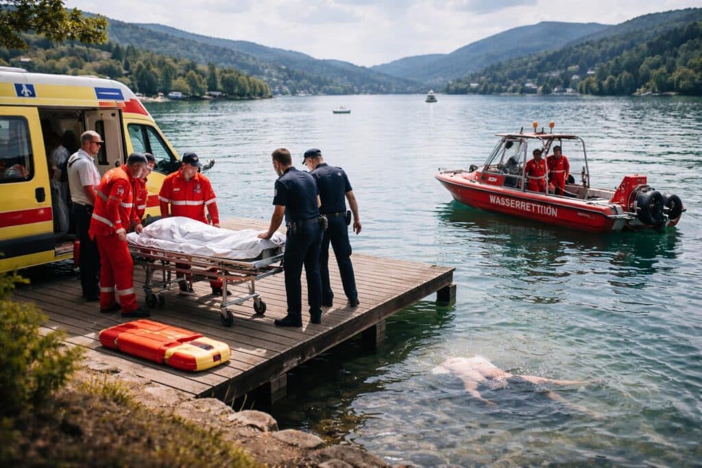 Trieb leblos im Wasser: Mann stirbt beim Baden im Wörthersee