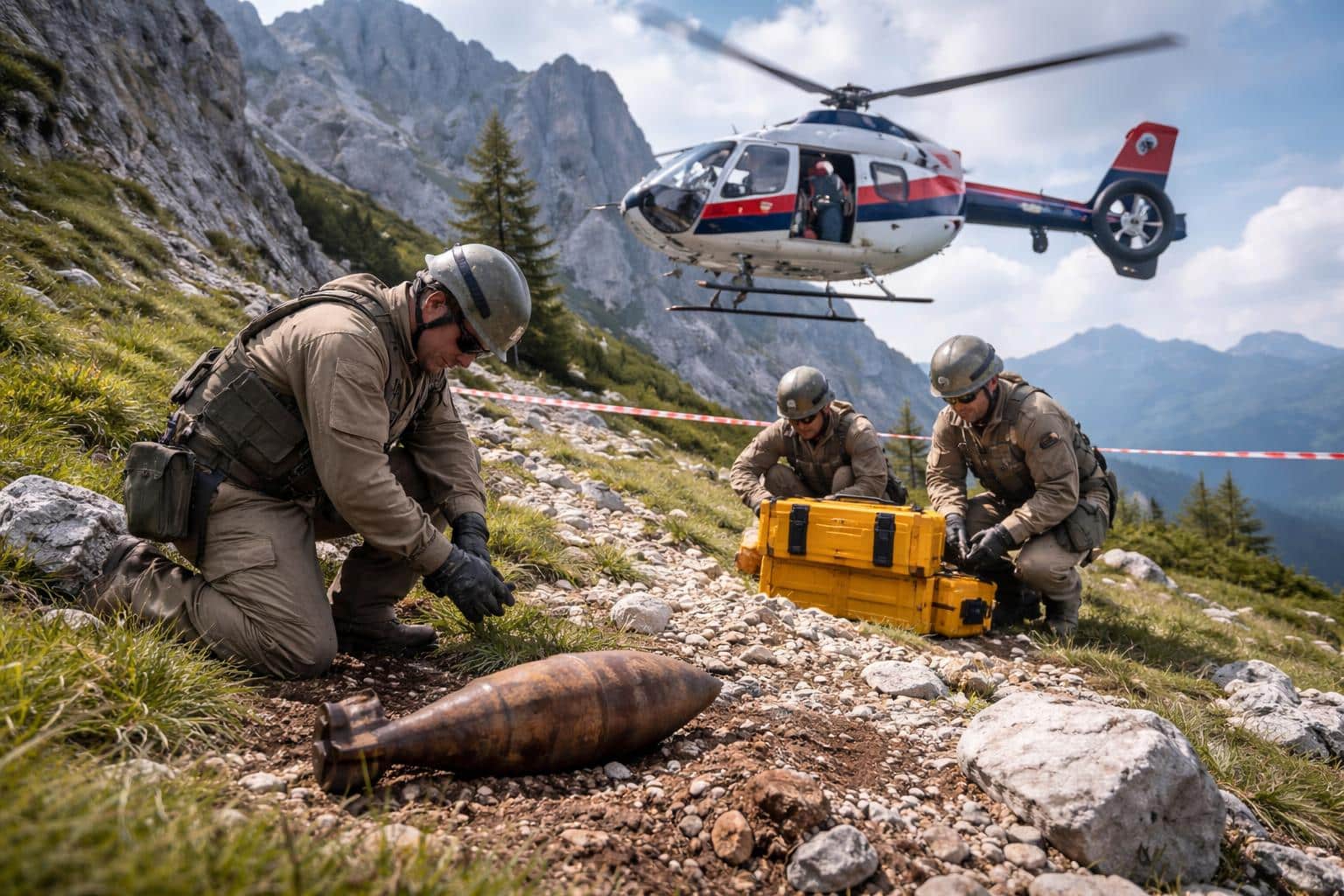 Kriegsrelikt in Koschuta entschärft