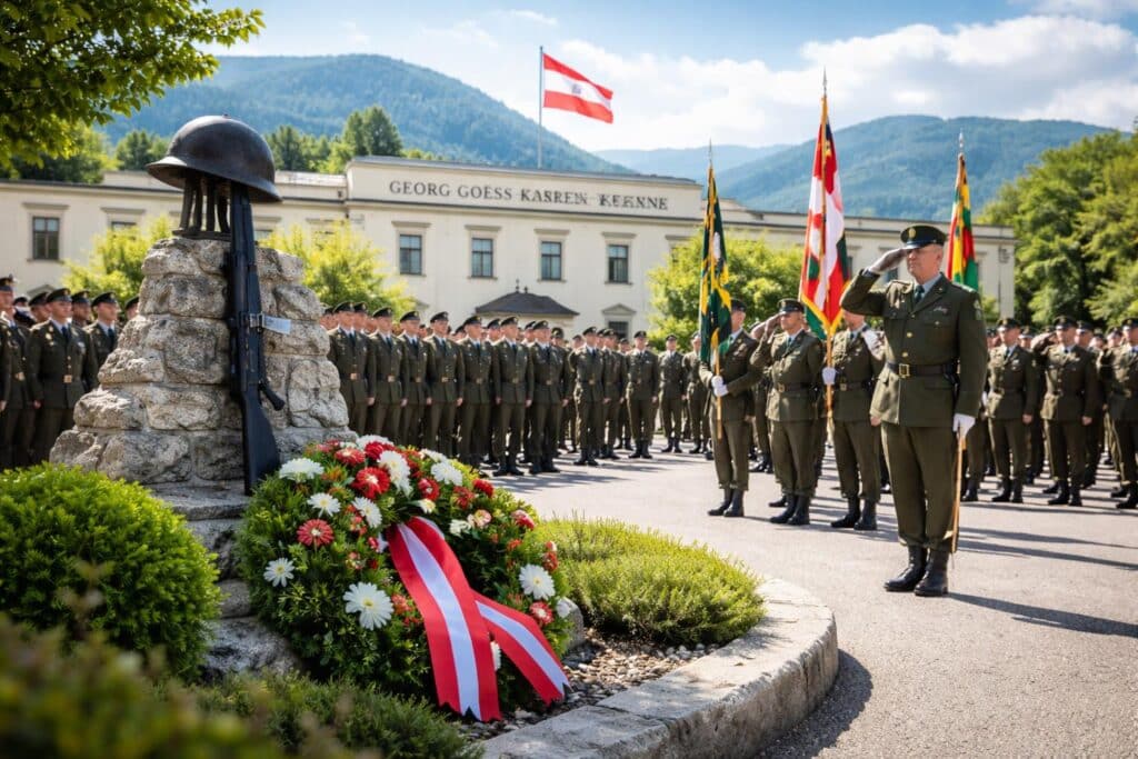 Traditionsgedenktag in Georg Goëss-Kaserne