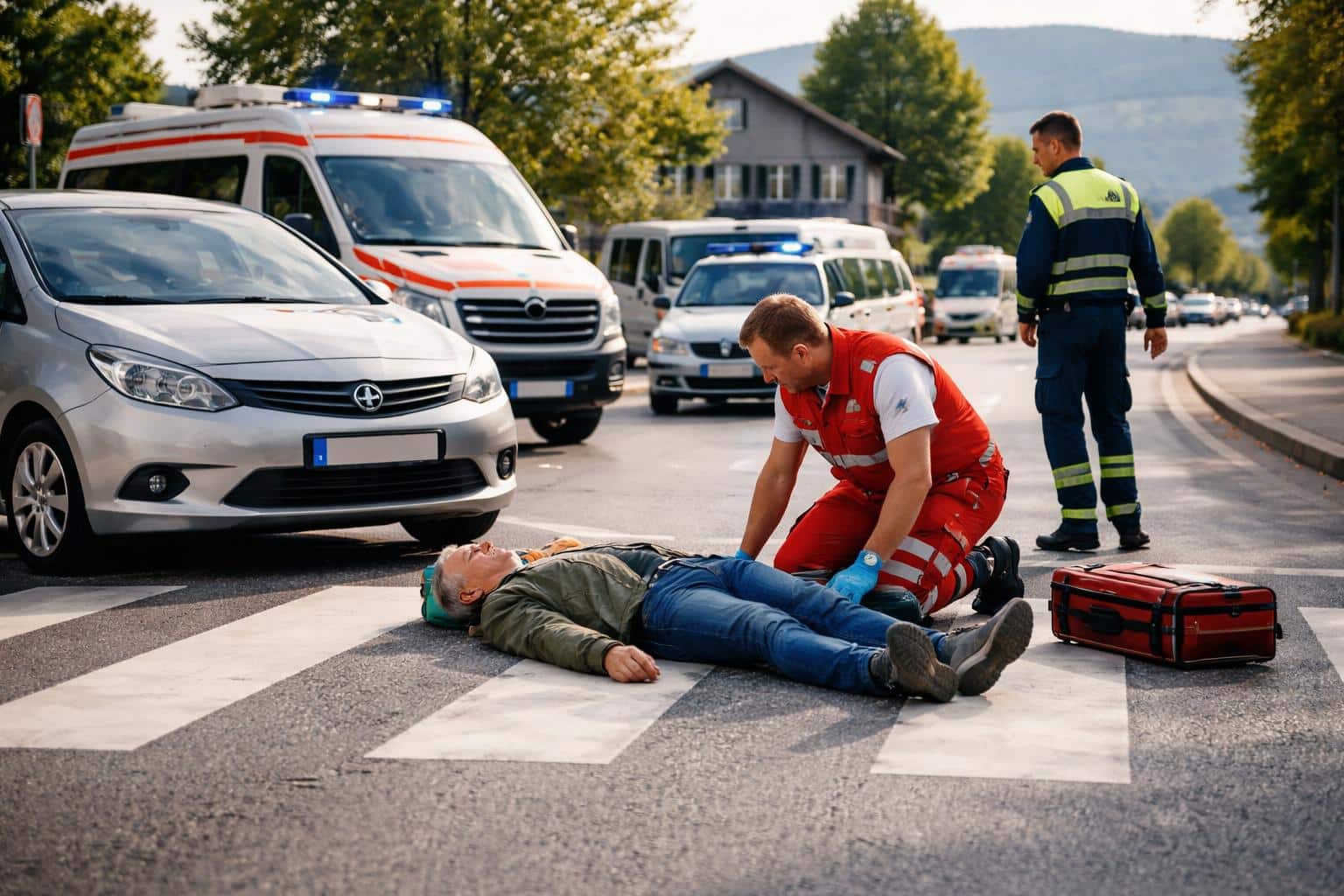 Kärnten : Fußgänger auf Schutzweg angefahren und verletzt