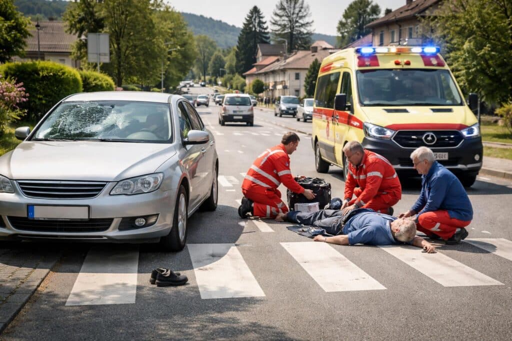 Verkehrsunfall mit Personenschaden in Althofen