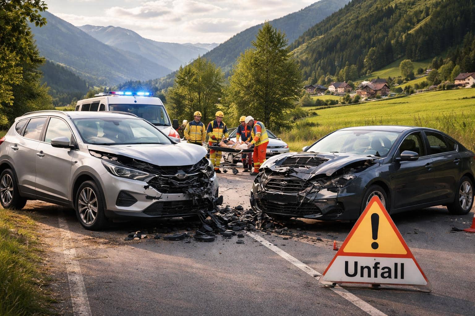 Verkehrsunfall mit Personenschaden