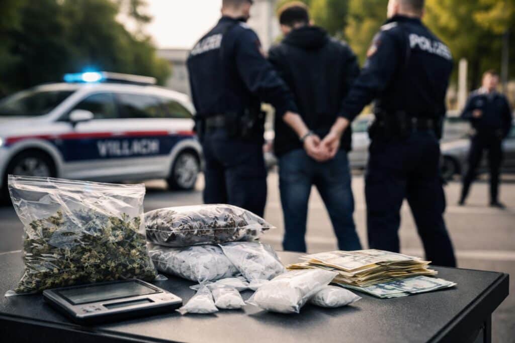 Drogenhändler in Villach ausgeforscht