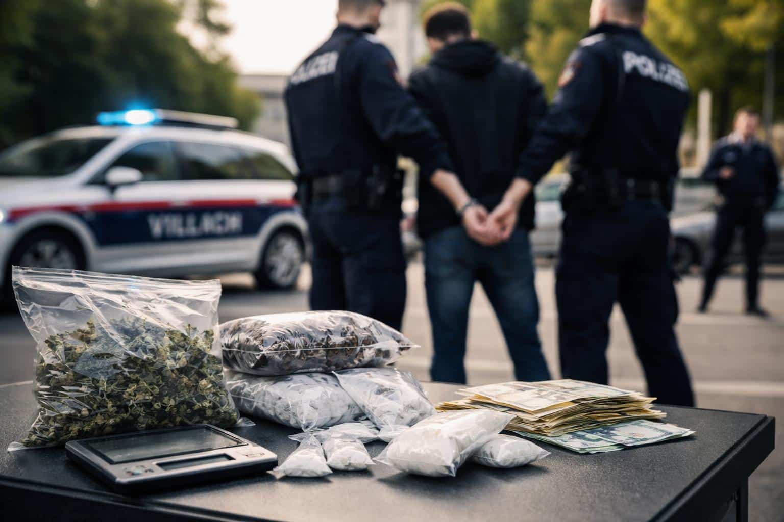 Drogenhändler in Villach ausgeforscht