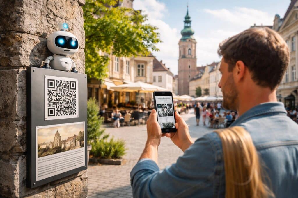 Geschichte per QR-Code erleben