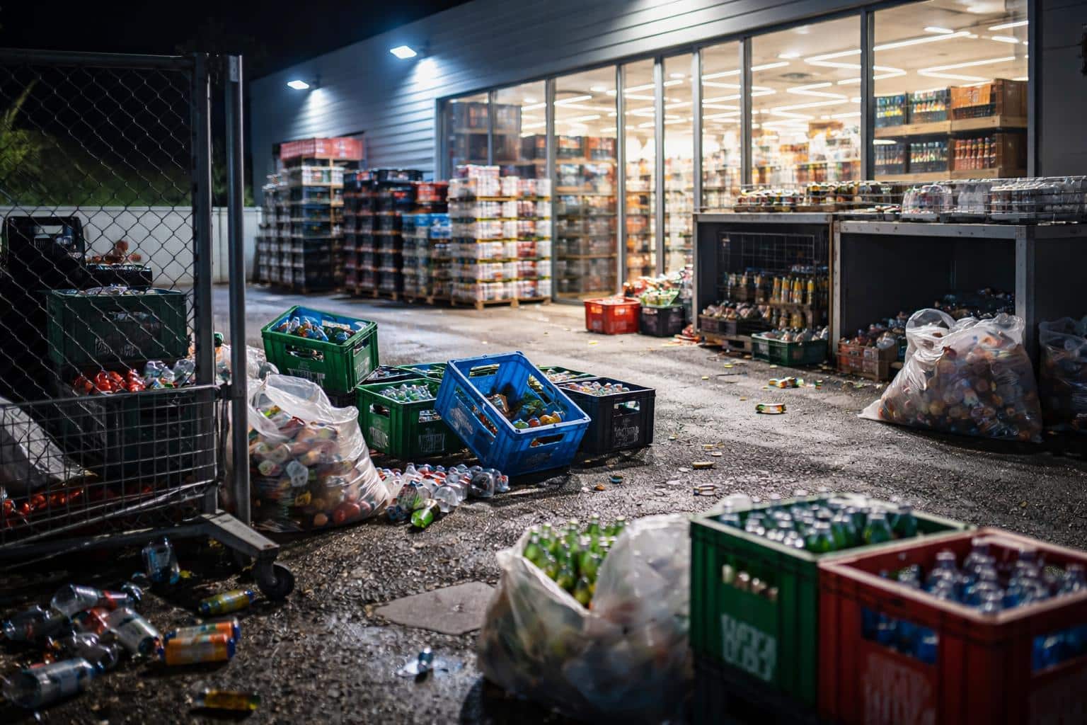 Wiederholte Diebstähle bei Lebensmittelmarkt im Bezirk Wolfsburg