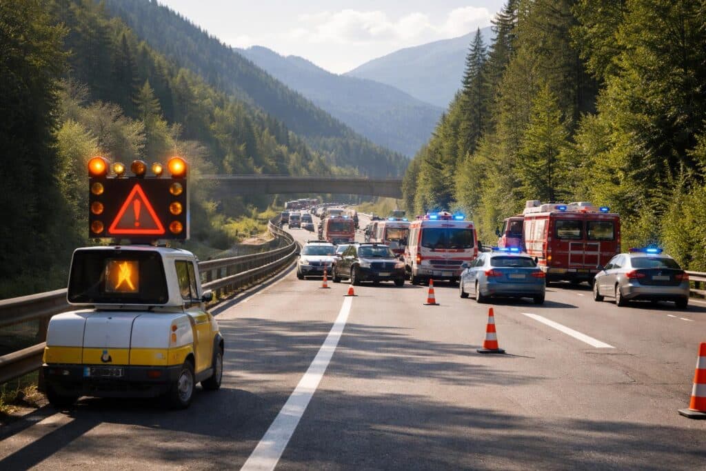A10 Tauern Autobahn, Salzburg Richtung Villach