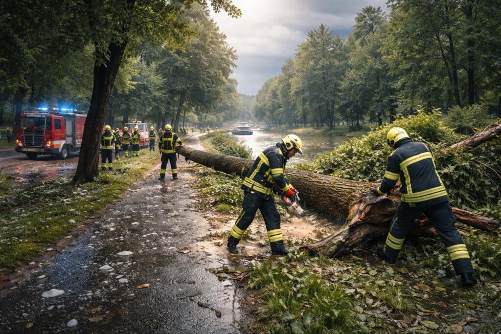 Unwetter sorgte für viele Einsätze