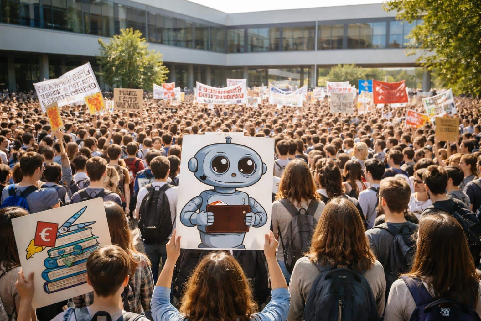 Massive Proteste gegen Sparpläne