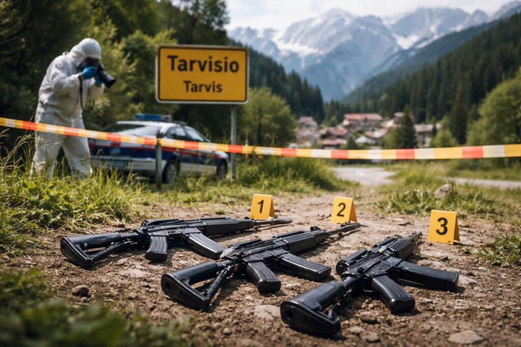 Sturmgewehre in Tarvis gefunden: Die Spur führt nach Kärnten