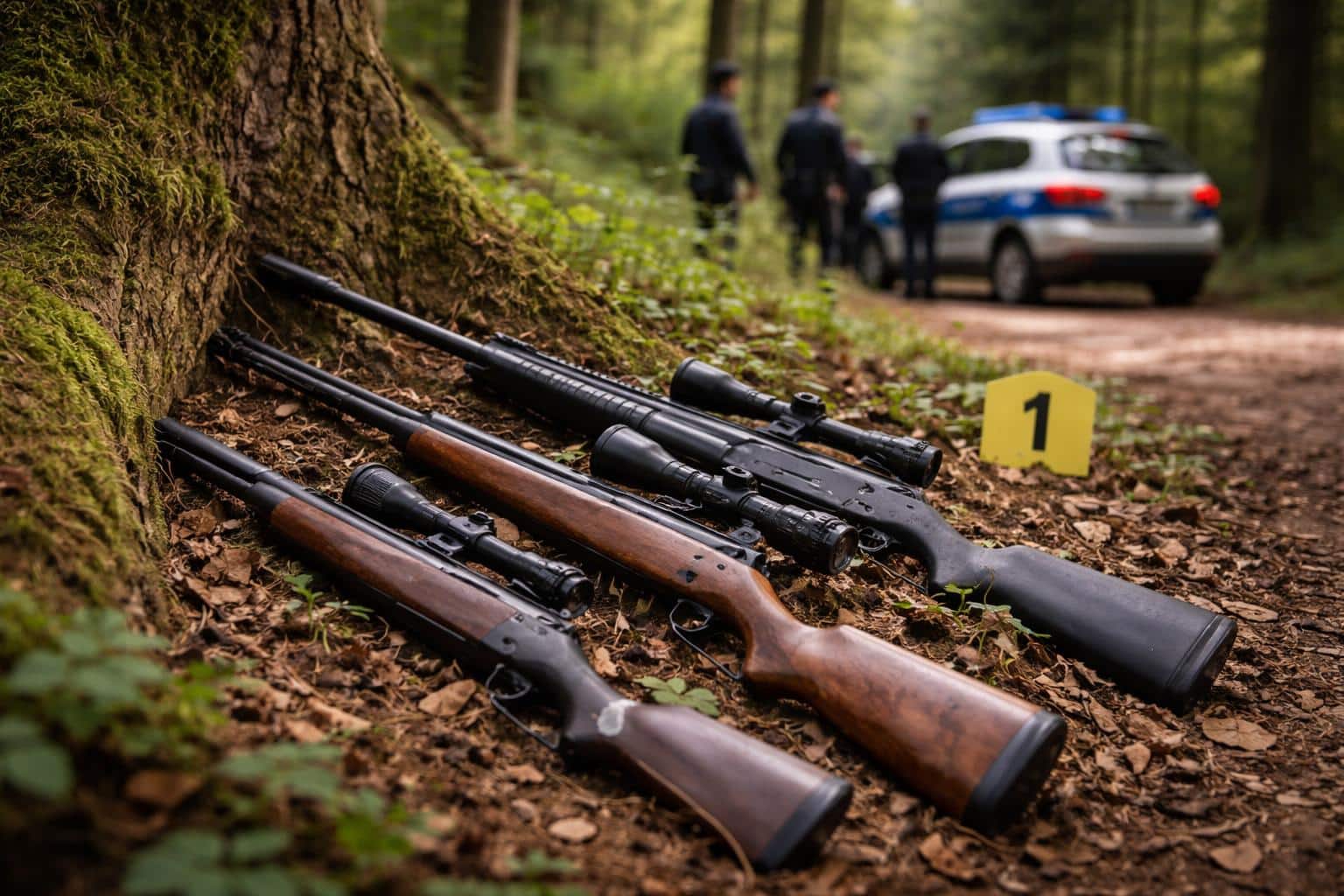 Gestohlene Gewehre bei Tarvis gefunden