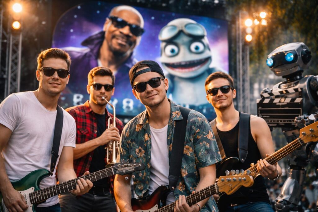 Kärntner Band will sich gegen Snoop Dog und Crazy Frog durchsetzen