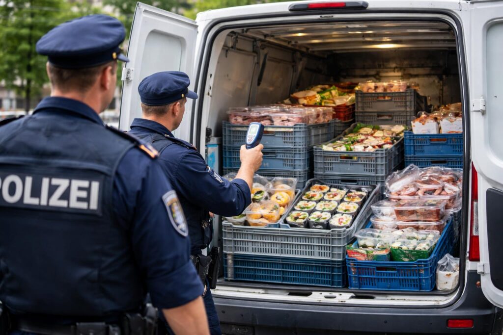 Verdacht der Übertretung nach dem Lebensmittelsicherheits- und Verbraucherschutzgesetz