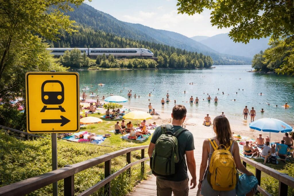 Mehr steirische Badegäste dank Koralmbahn