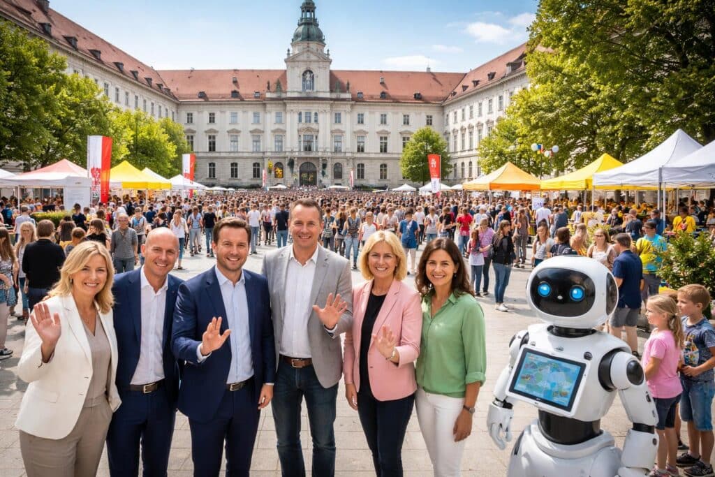 “Tag der offenen Tür” in der Regierung
