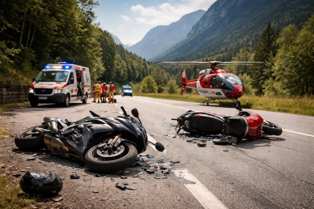 Verkehrsunfall in Villach