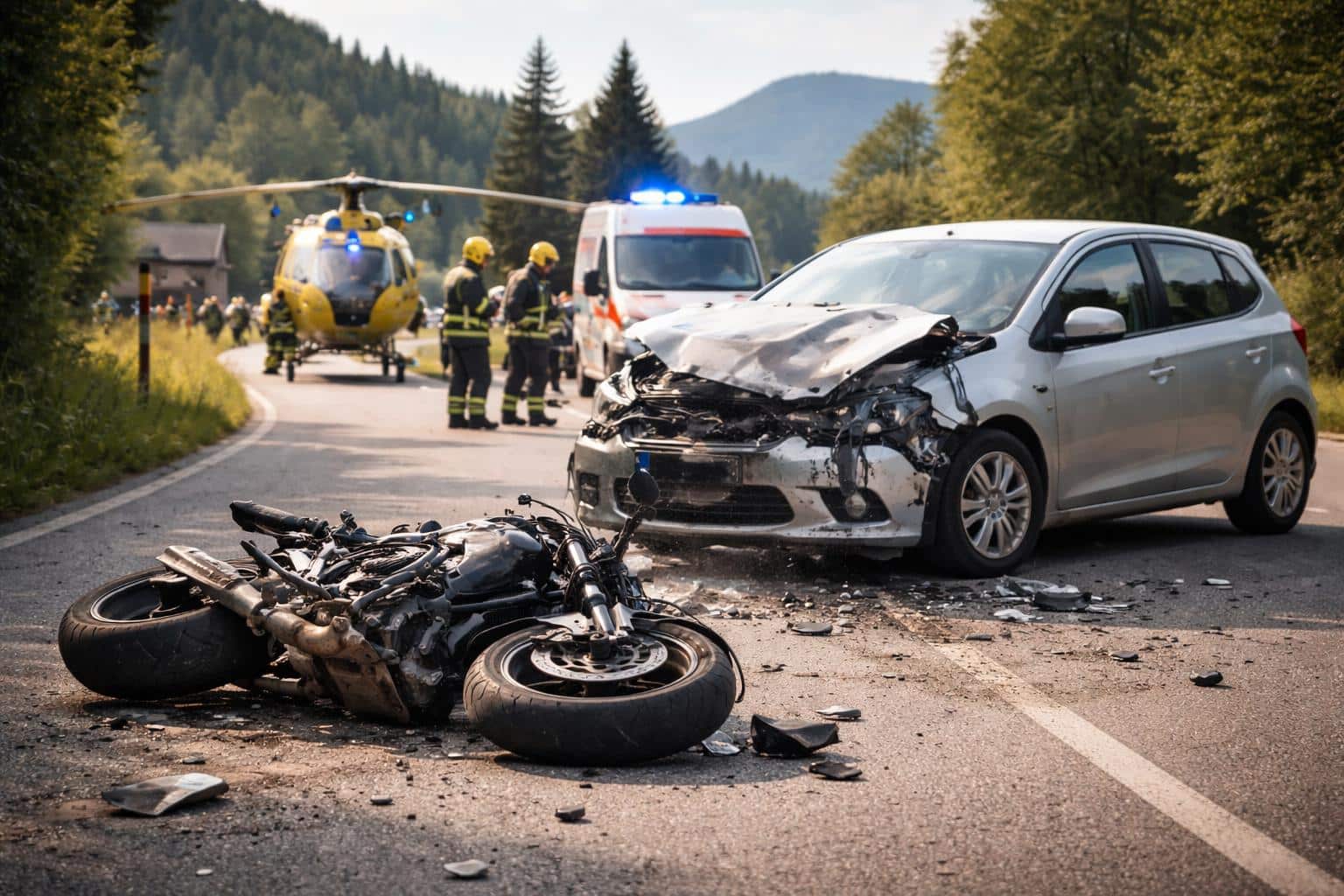 Gallizien: Schwerer Verkehrsunfall in Abtei