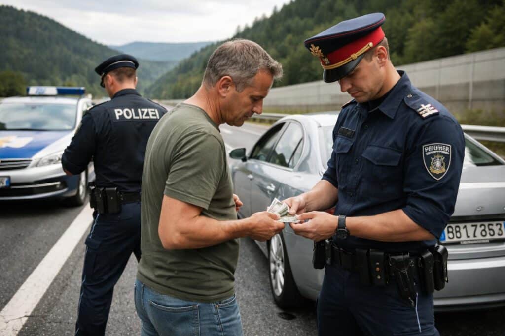 Geisterfahrer in Kärnten gestoppt: Dann will er Polizisten bestechen