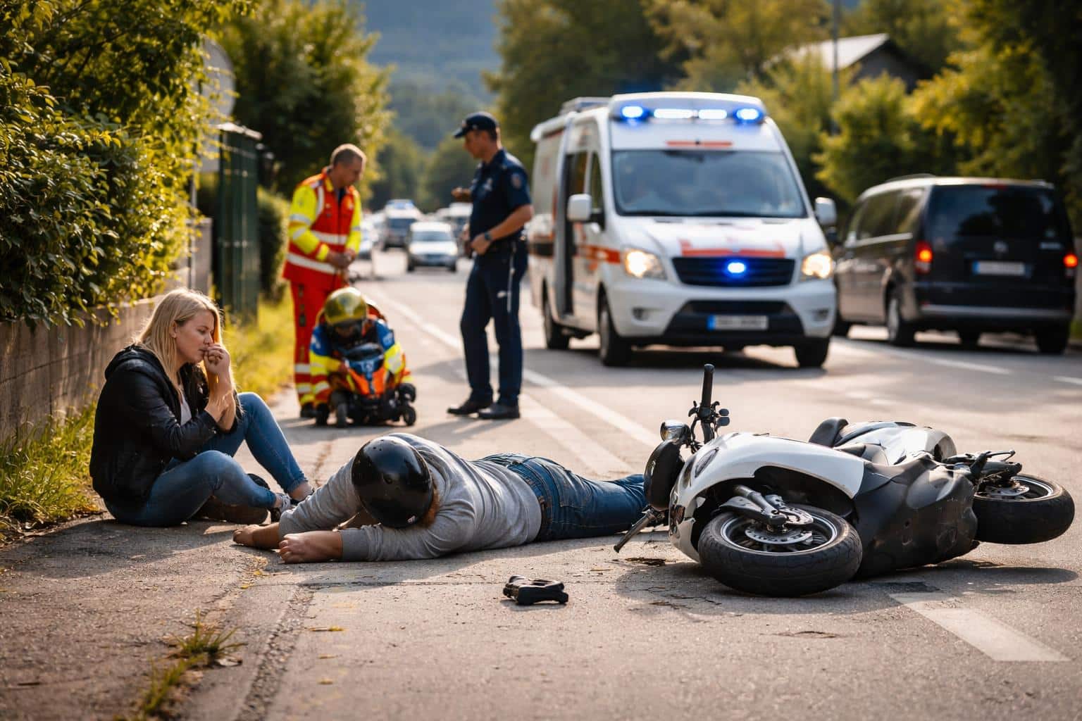 Verkehrsunfall mit Verletzung in Villach