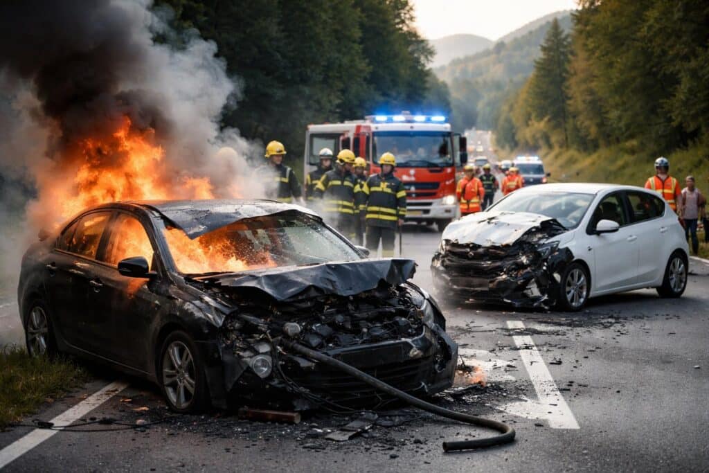 Drei Verletzte bei Führerschein-Übungsfahrt in Kärnten