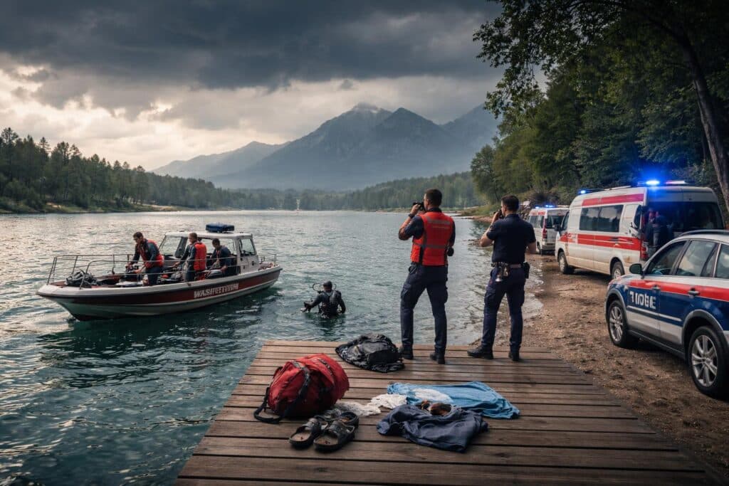 Suchaktion am Faaker See