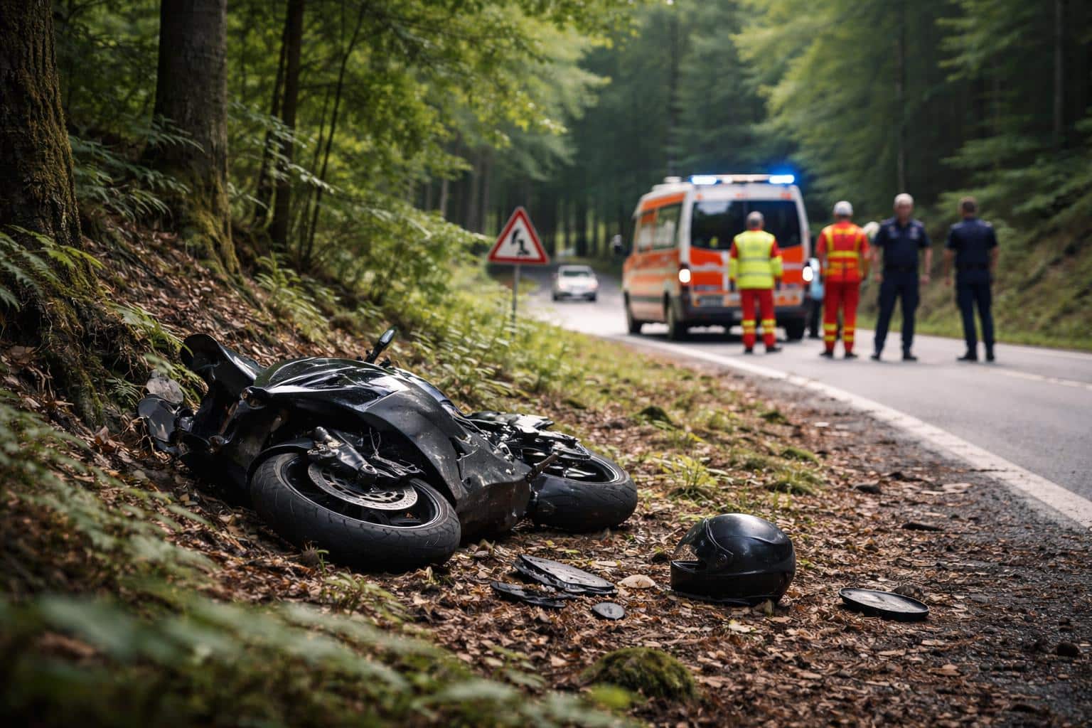 Motorradlenker tödlich verunglückt