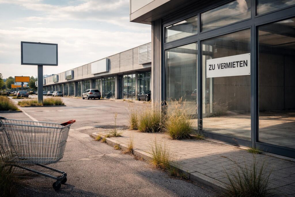 Mehr Leerstände in Fachmarktzentren
