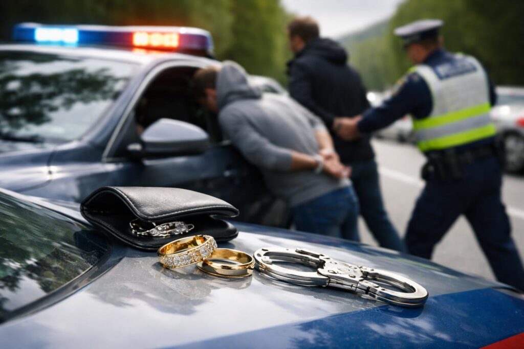 Mutmaßliche Juwelendiebe gefasst