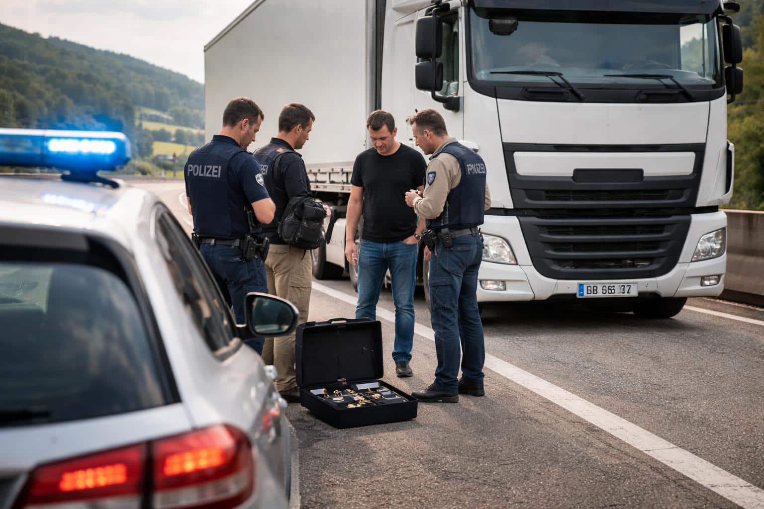 Verdacht des Diebstahls