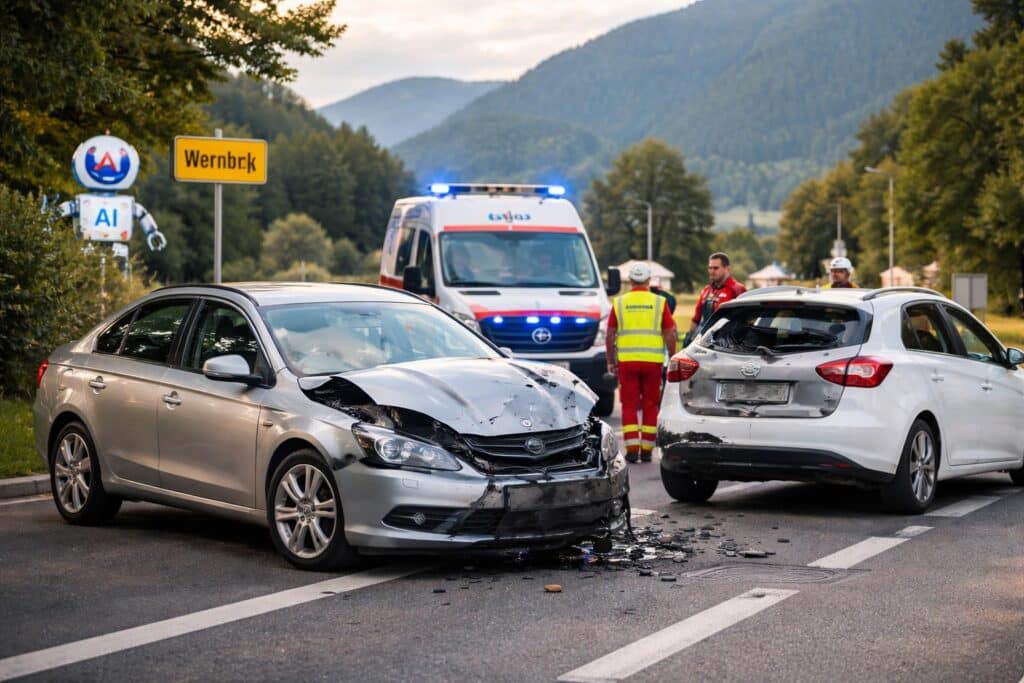 Verkehrsunfall in Wernberg
