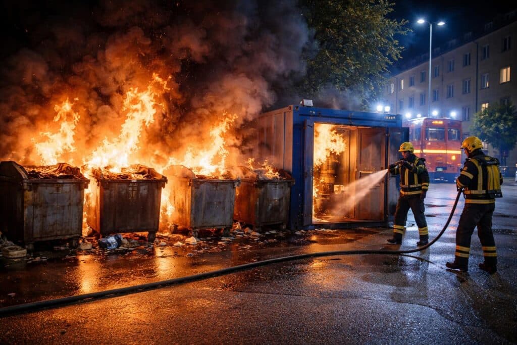Brand in Villach