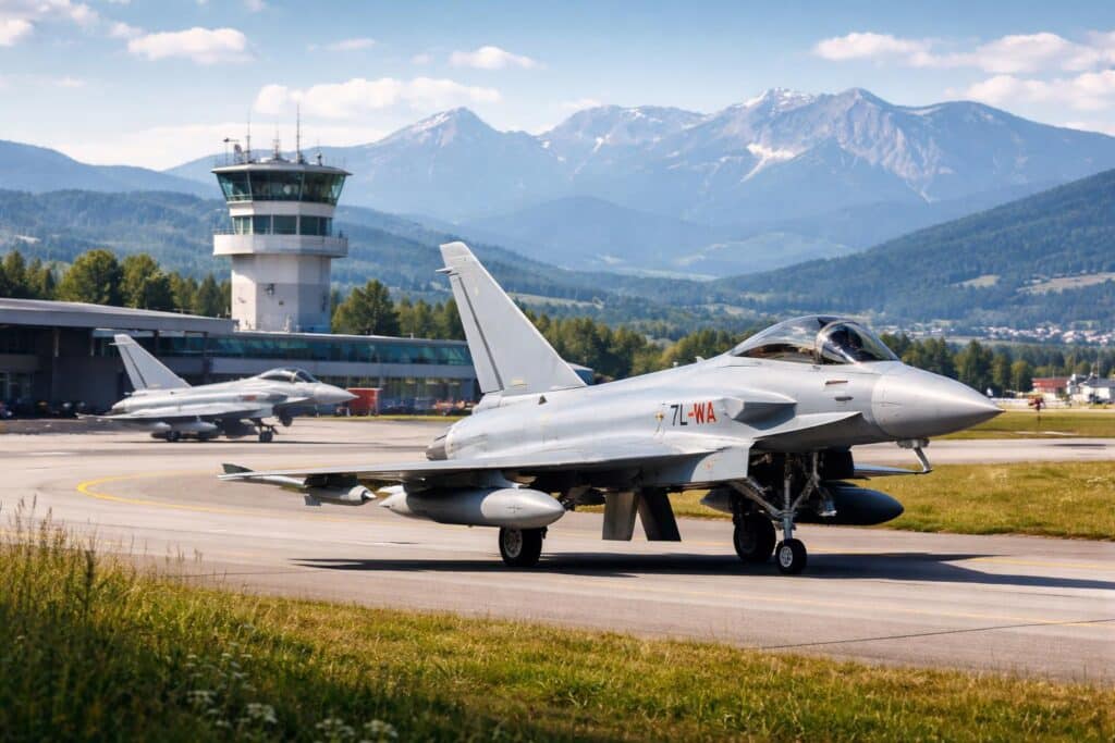 Eurofighter wieder in Klagenfurt stationiert