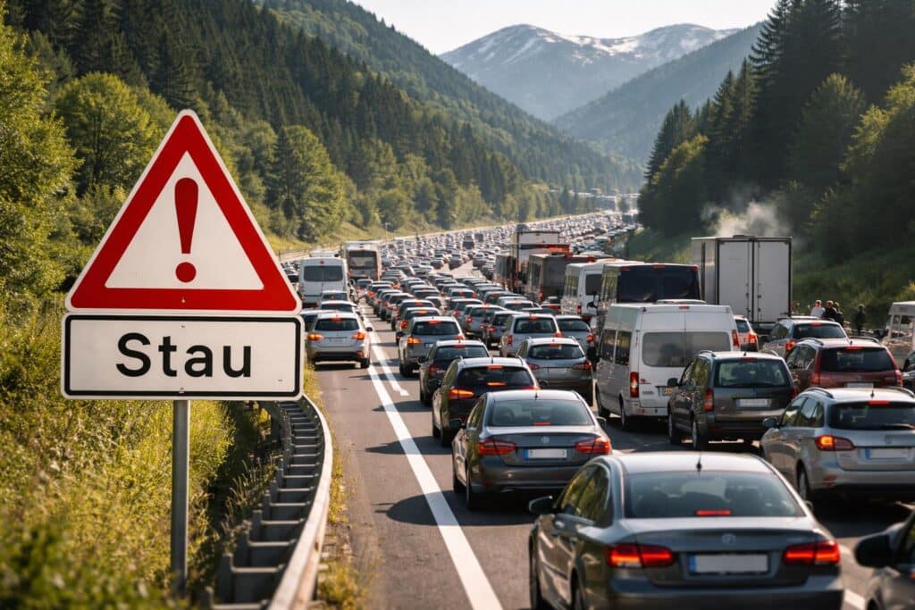 Kärnten und Steiermark: Blechlawine sorgt für fünftägiges Stau-Chaos