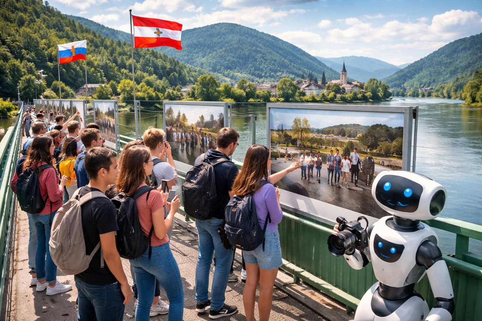 Grenzüberschreitendes Schulprojekt macht europäische Nachbarschaft sichtbar