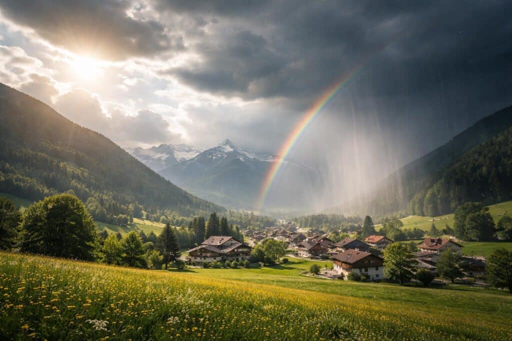 Mix aus Sonne und Regen: Die kommenden Tage werden wechselhaft
