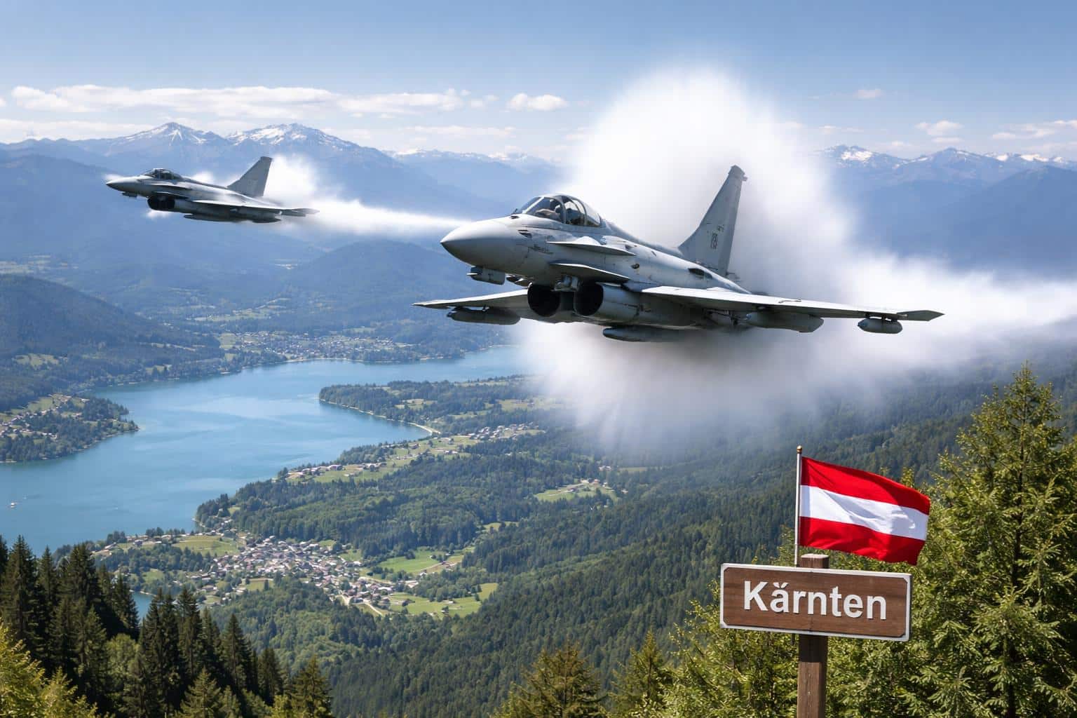 Überschallflüge auch über Kärnten